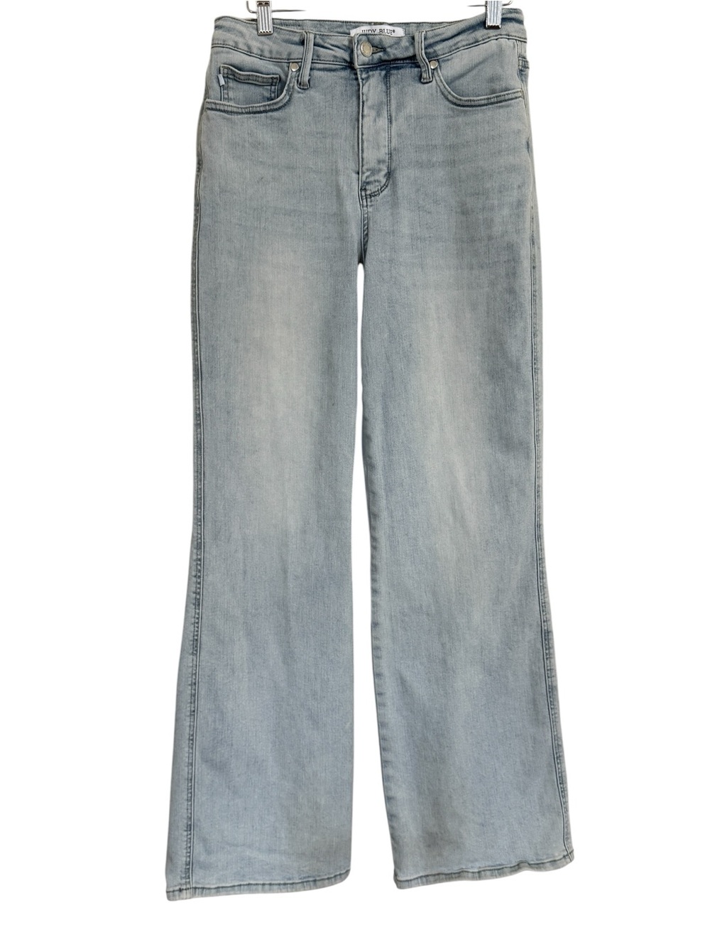 Judy Blue JB88576 LT-CO Light Wash High Rise Wide Leg Jeans Women’s Size 9/29
